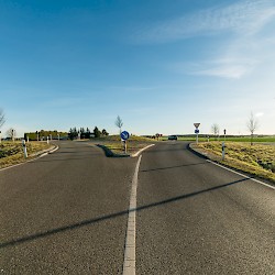 Holzheim Kreisverkehr